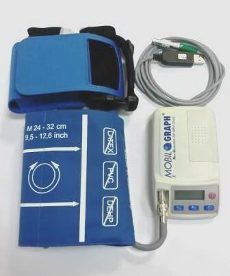 Монитор артериального давления Mobil-O-Graph (СМАД) с функцией пульсовой волны, амбулаторный