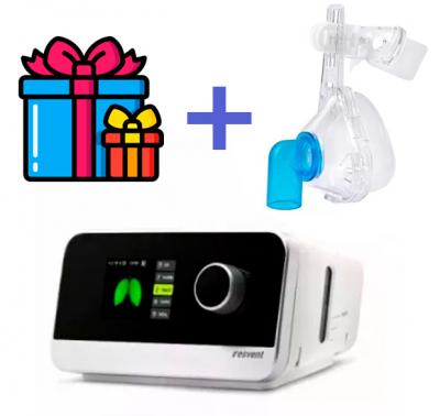 Комплект для СИПАП (CPAP) терапии ResVent iBreeze 20A c назальной маской