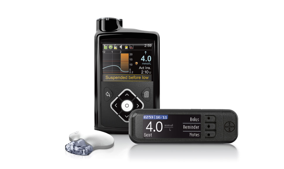 Medtronic MiniMed 640G инфузионная помпа с мониторингом уровня сахара