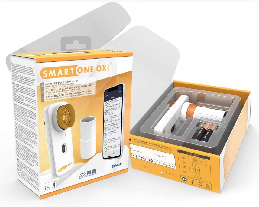 Аппарат для спирометрии MIR, Smart One Oxi