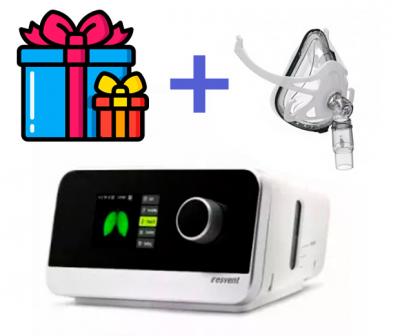 Комплект для СИПАП (CPAP) терапии ResVent iBreeze 20A c рото-носовой маской