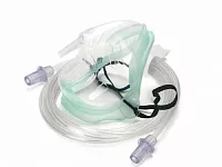 Маска кислородная средней концентрации Intersurgical EcoLite, для взрослых с шлангом 2.1м Маска кислородная средней концентрации Intersurgical EcoLite, для взрослых с шлангом 2.1м