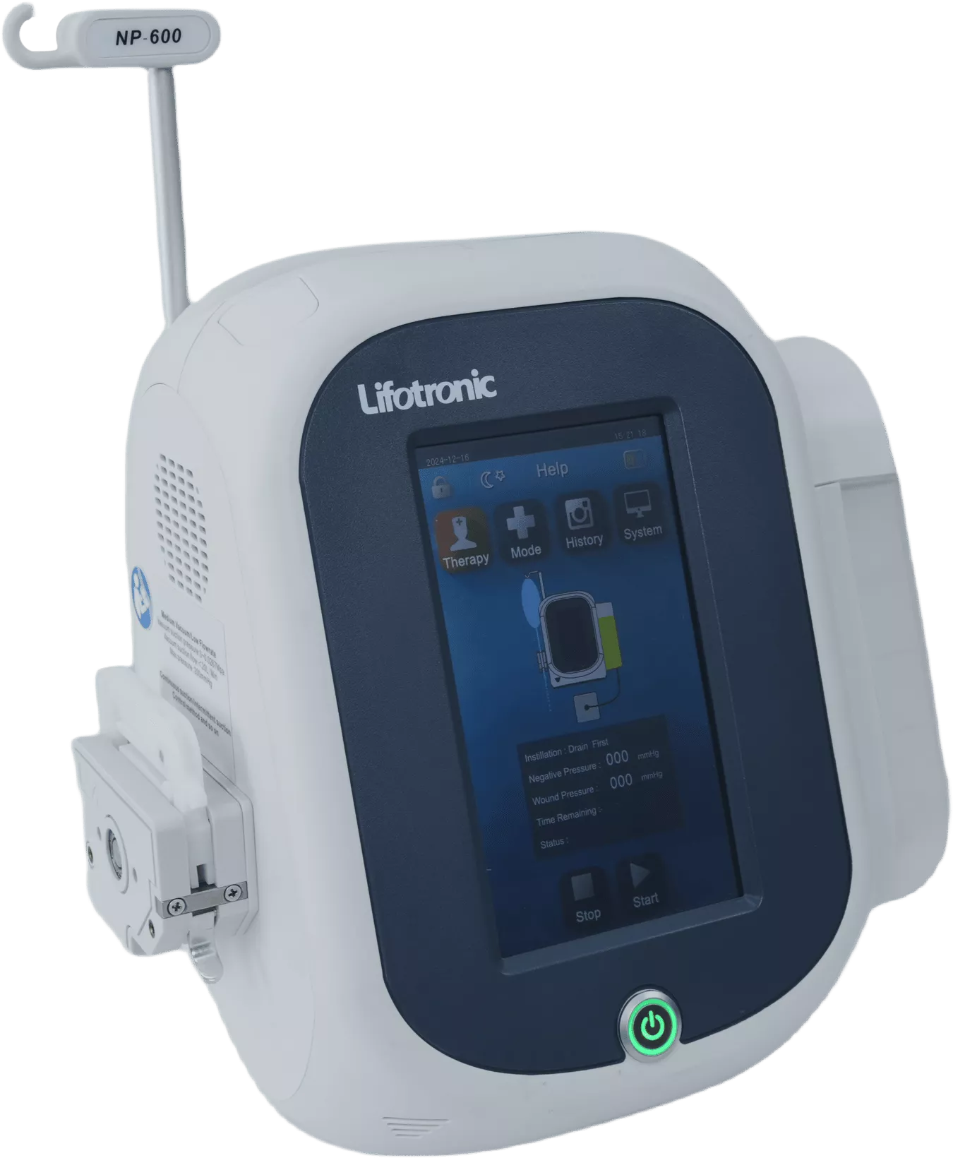 Аппарат лечения ран отрицательным давлением Lifotronic NP-800, с функцией инстилляции