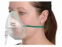 Маска кислородная средней концентрации Intersurgical EcoLite, для взрослых с шлангом 2.1м Маска кислородная средней концентрации Intersurgical EcoLite, для взрослых с шлангом 2.1м