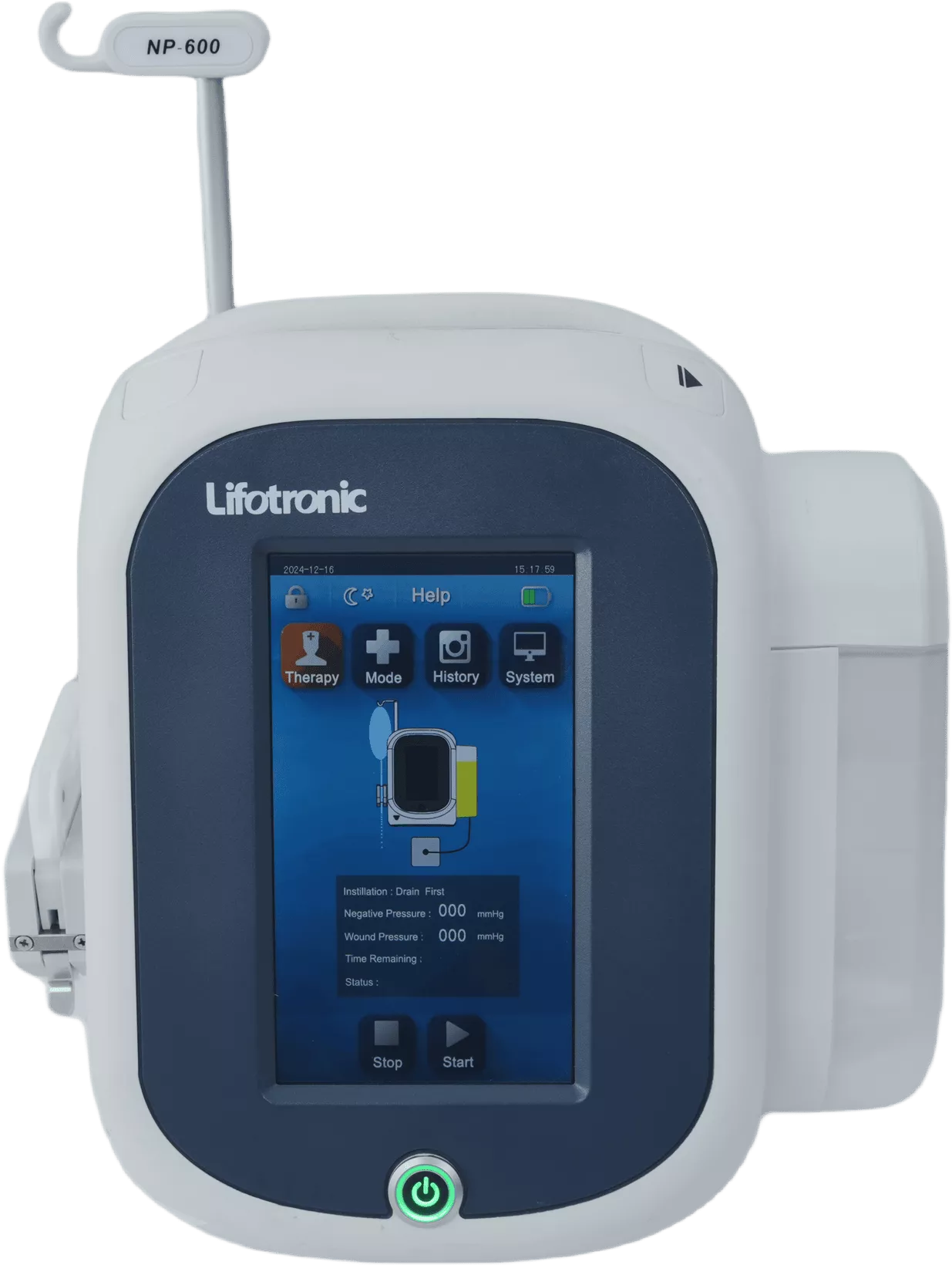 Аппарат лечения ран отрицательным давлением Lifotronic NP-800, с функцией инстилляции